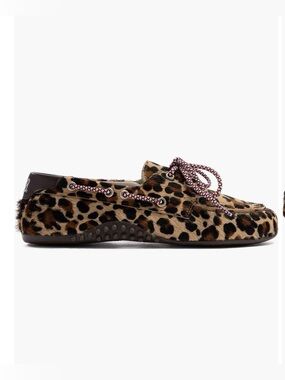 P448 Antibes Leopard Print Boat Shoe